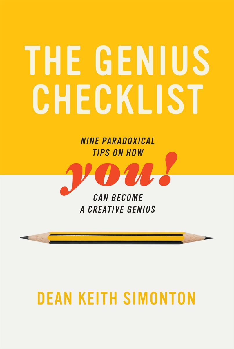 The Genius Checklist Simonton Dean Keith