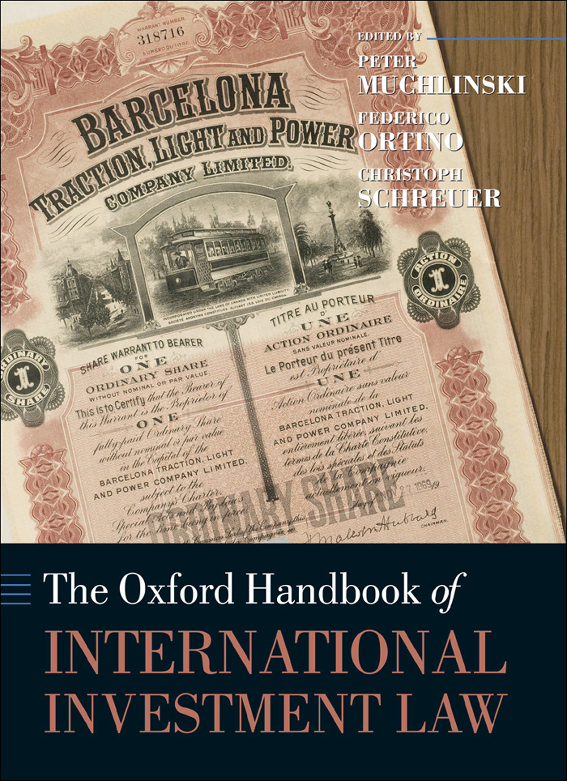 The Oxford Handbook Of International Investment Law Peter Muchlinskifederico Ortinochristoph Schreuer