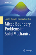 Mixed Boundary Problems In Solid Mechanics 2023th Edition 1st Natalya Vaysfeld
