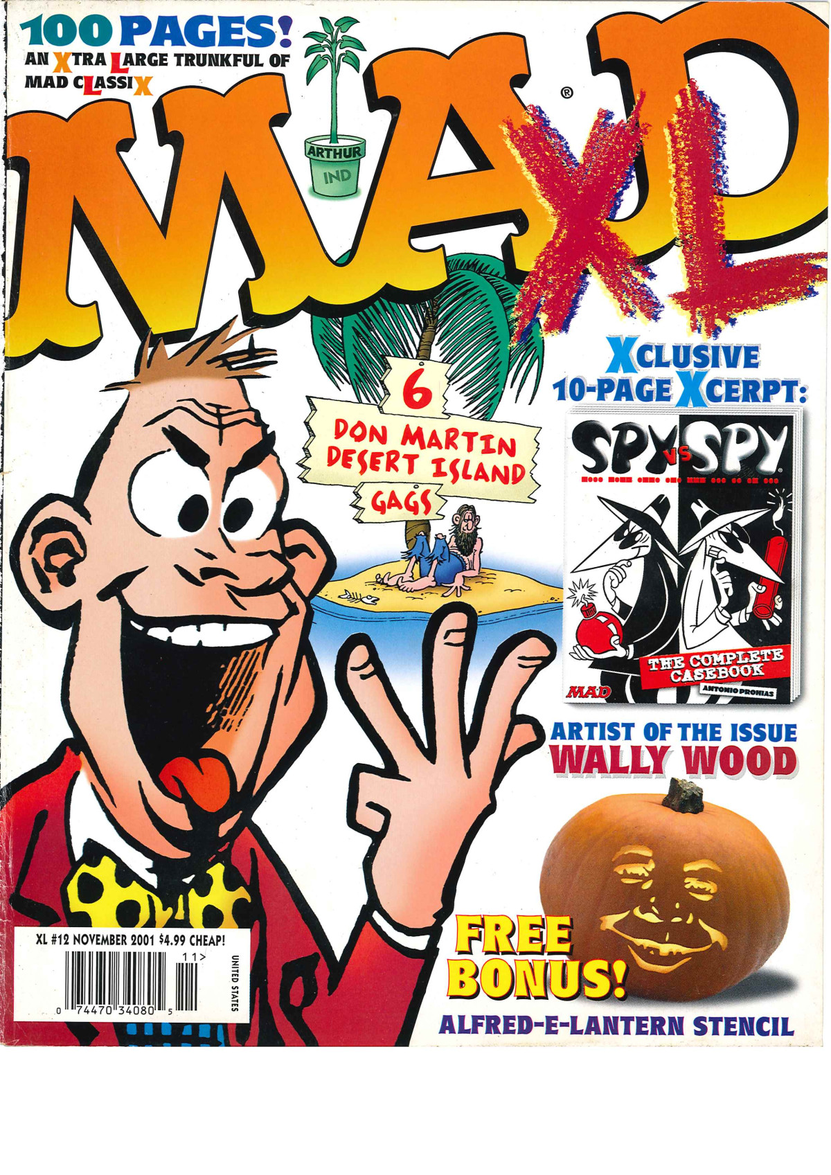 Mad Xl 012 2001 November Mad Magazine