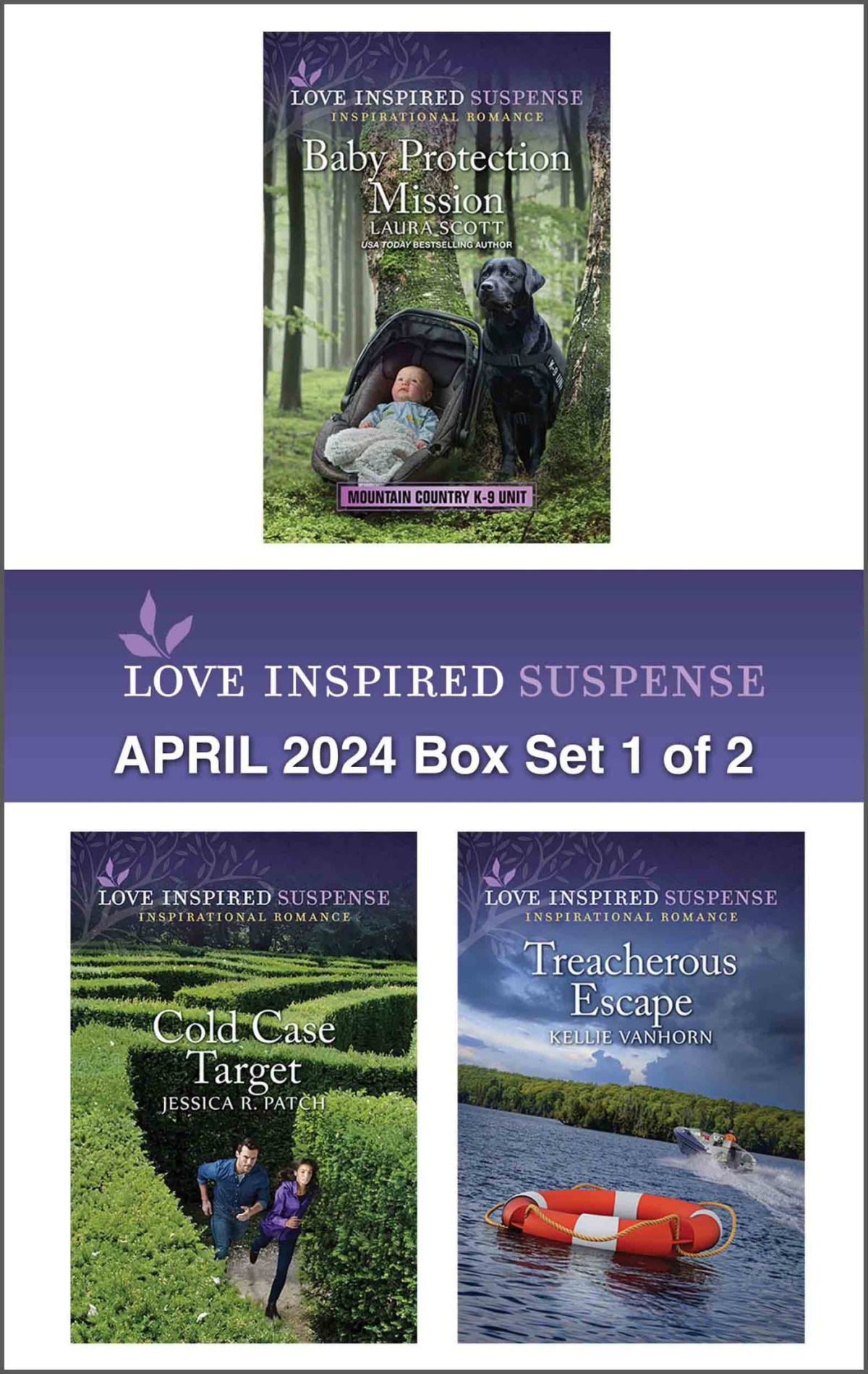Love Inspired Suspense April 2024 Box Set 1 Of 2 Laura Scott