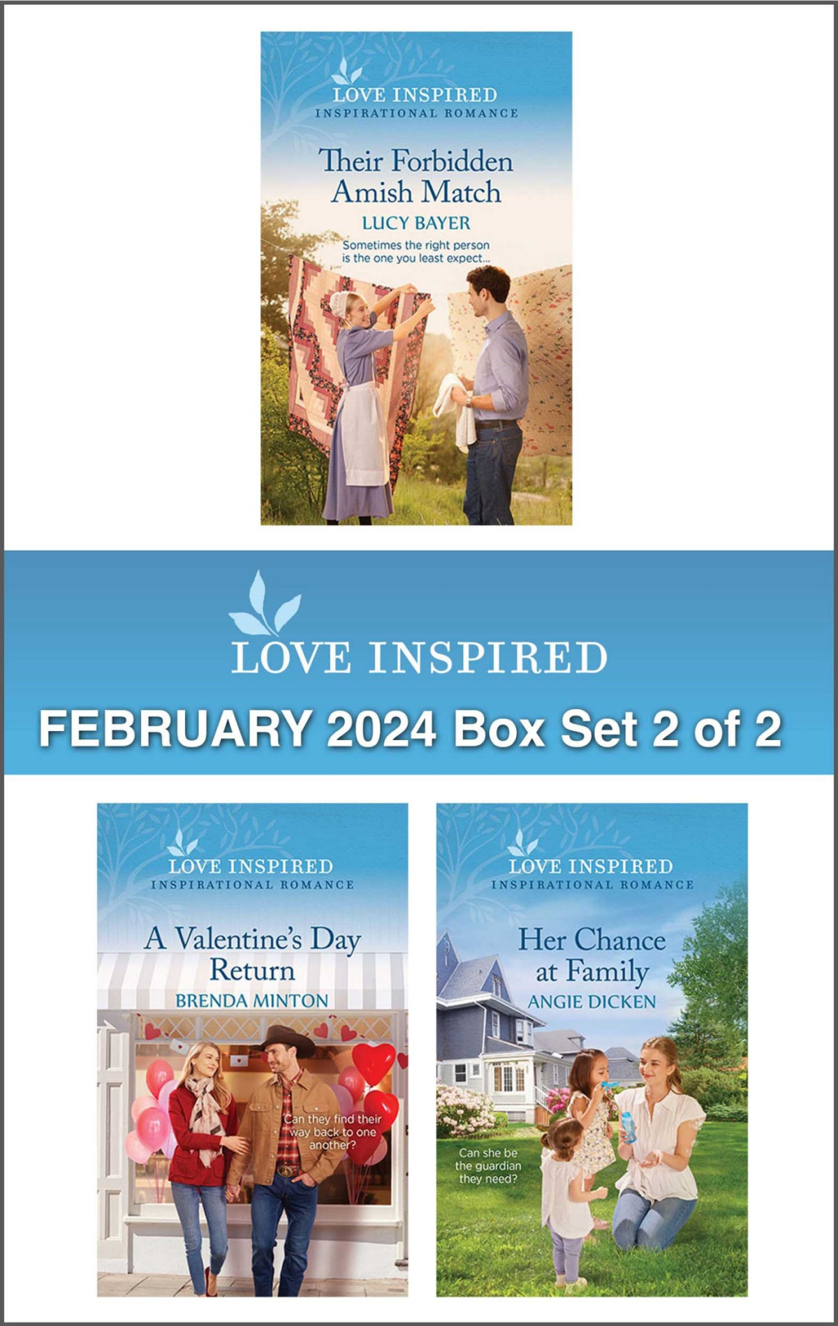 Love Inspired February 2024 Box Set 2 Of 2 Lucy Bayer