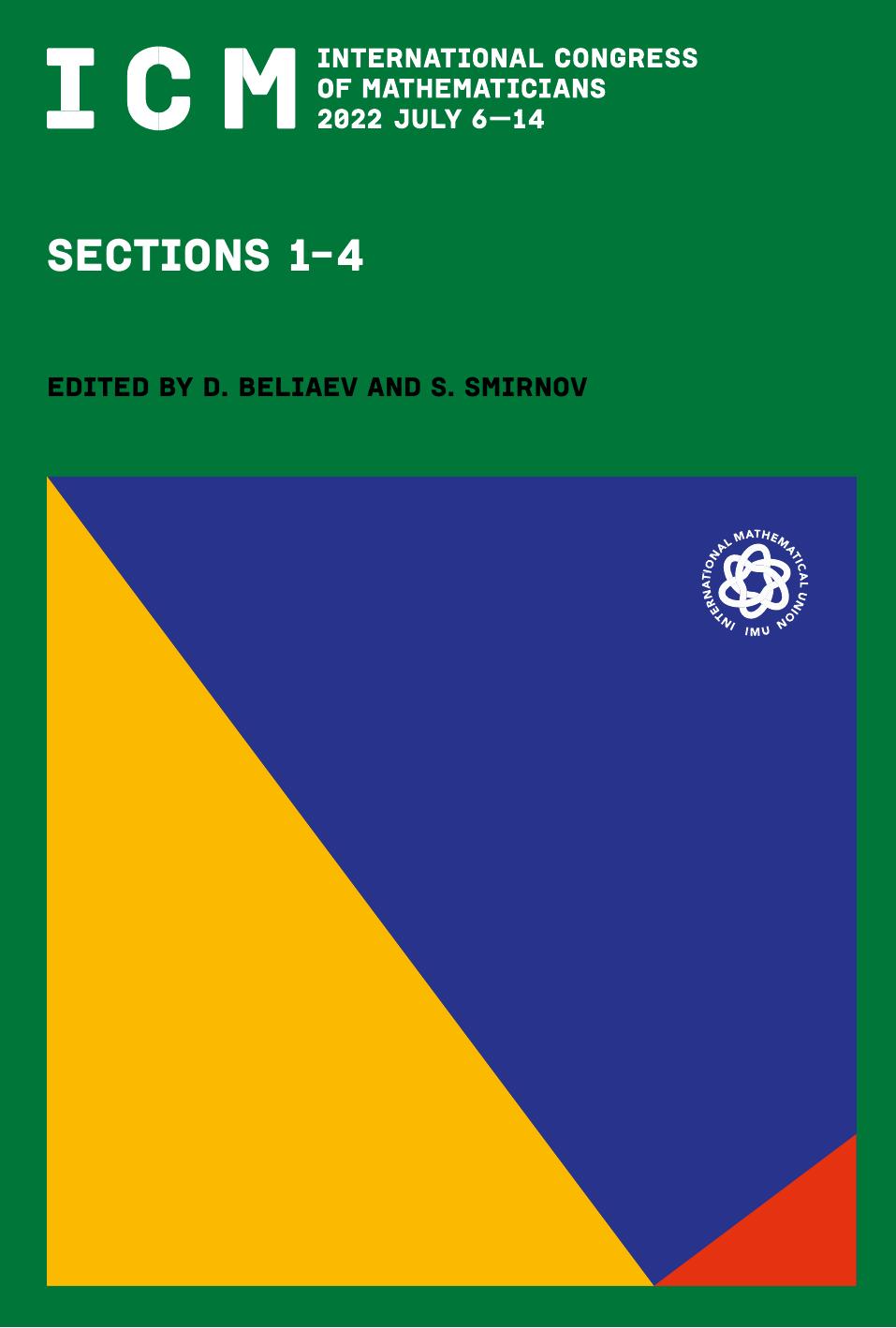 International Congress Of Mathematicians 2022 July 614 Dmitry Beliaev Stanislav Smirnov Eds