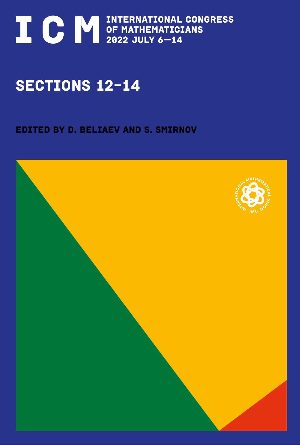 International Congress Of Mathematicians 2022 July 614 Dmitry Beliaev Stanislav Smirnov Eds
