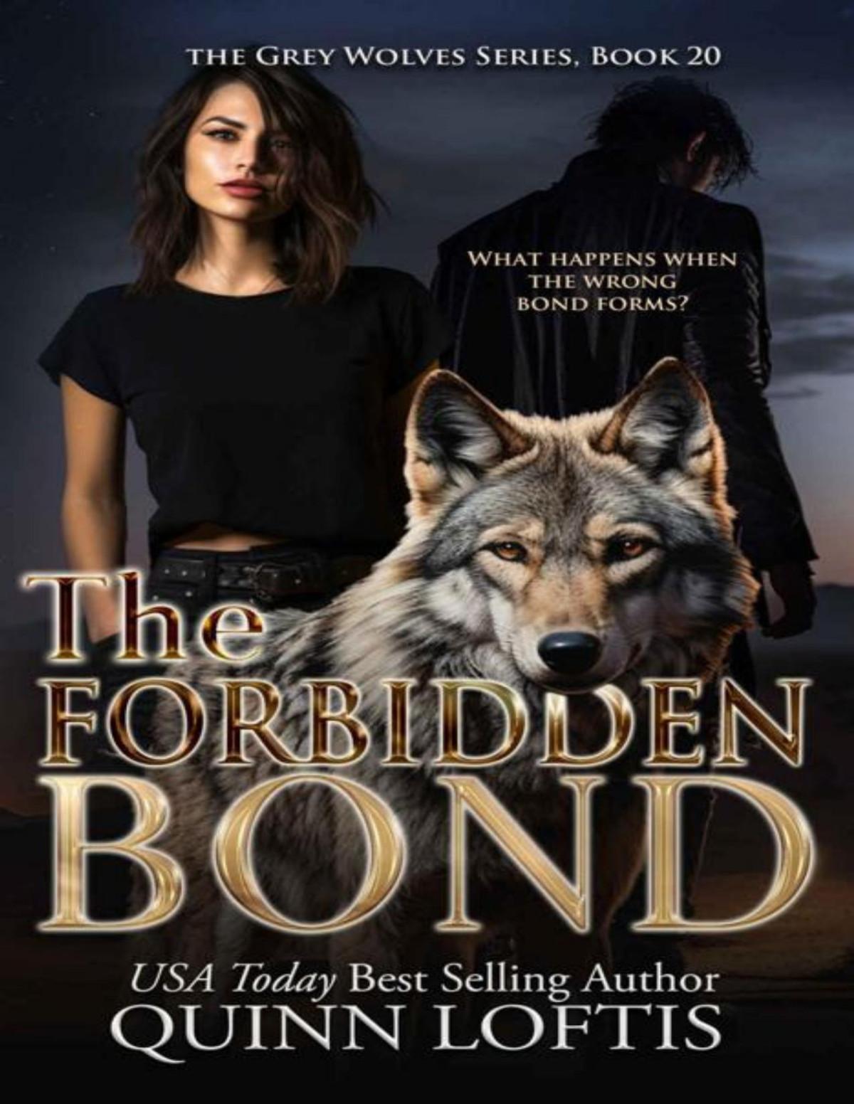 The Forbidden Bond Book 20 Of The Grey Wolves Series Quinn Loftis