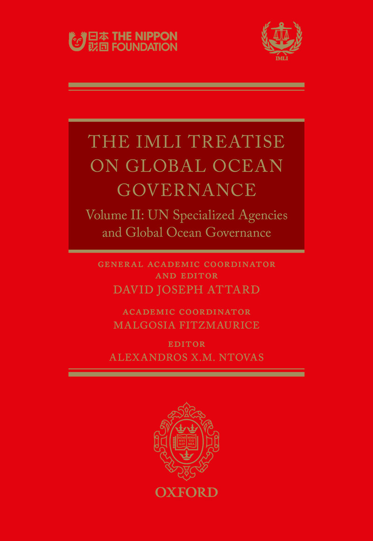 The Imli Treatise On Global Ocean Governance Malgosia Fitzmauricealexandros Ntovas