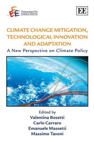 Climate Change Mitigation Technological Innovation And Adaptation Valentina Bosetti