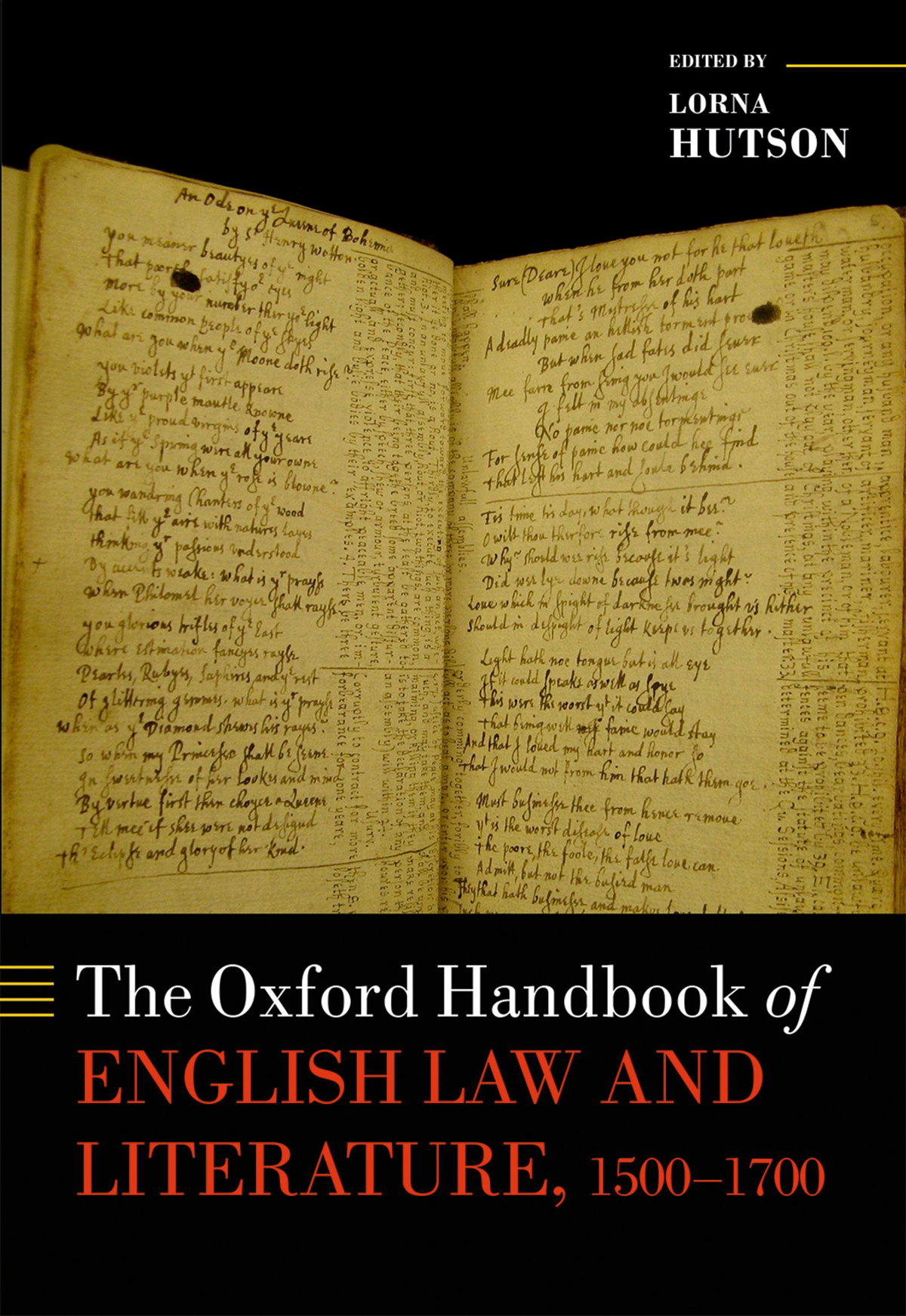 The Oxford Handbook Of English Law And Literature 15001700 Lorna Hutson