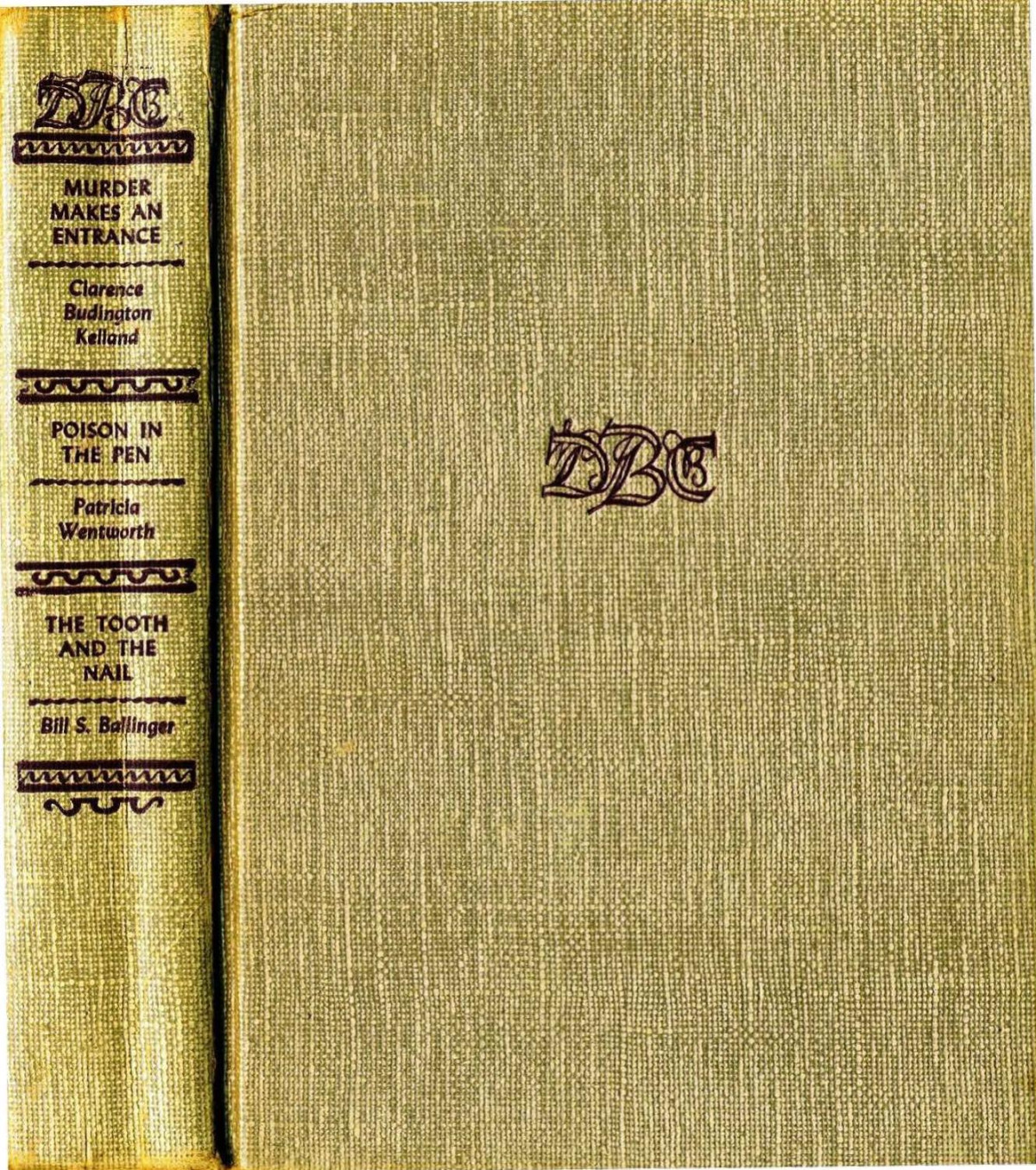 Detective Book Club Mystery Omnibus 2 August 1955 Kelland