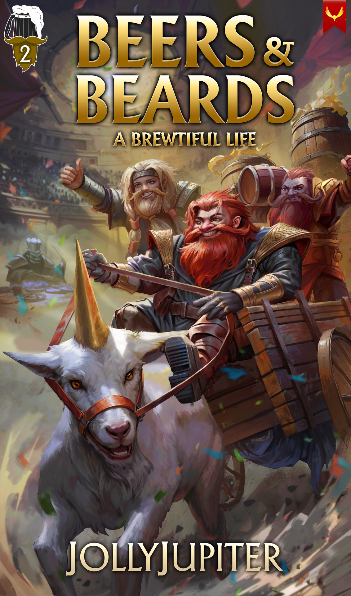 A Brewtiful Life A Cozy Fantasy Litrpg Beers And Beards Book 2 Jollyjupiter