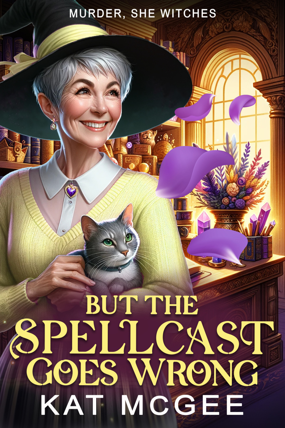 But The Spellcast Goes Wrong A Murder She Witches Mystery Kat Mcgee