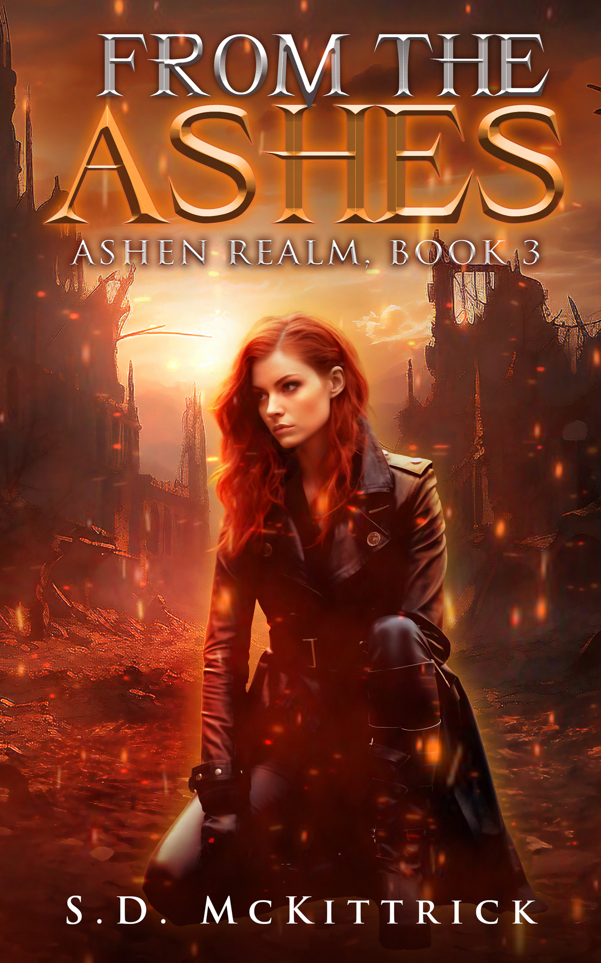 From The Ashes A Postapocalyptic Litrpg Ashen Realm Book 3 Sd Mckittrick