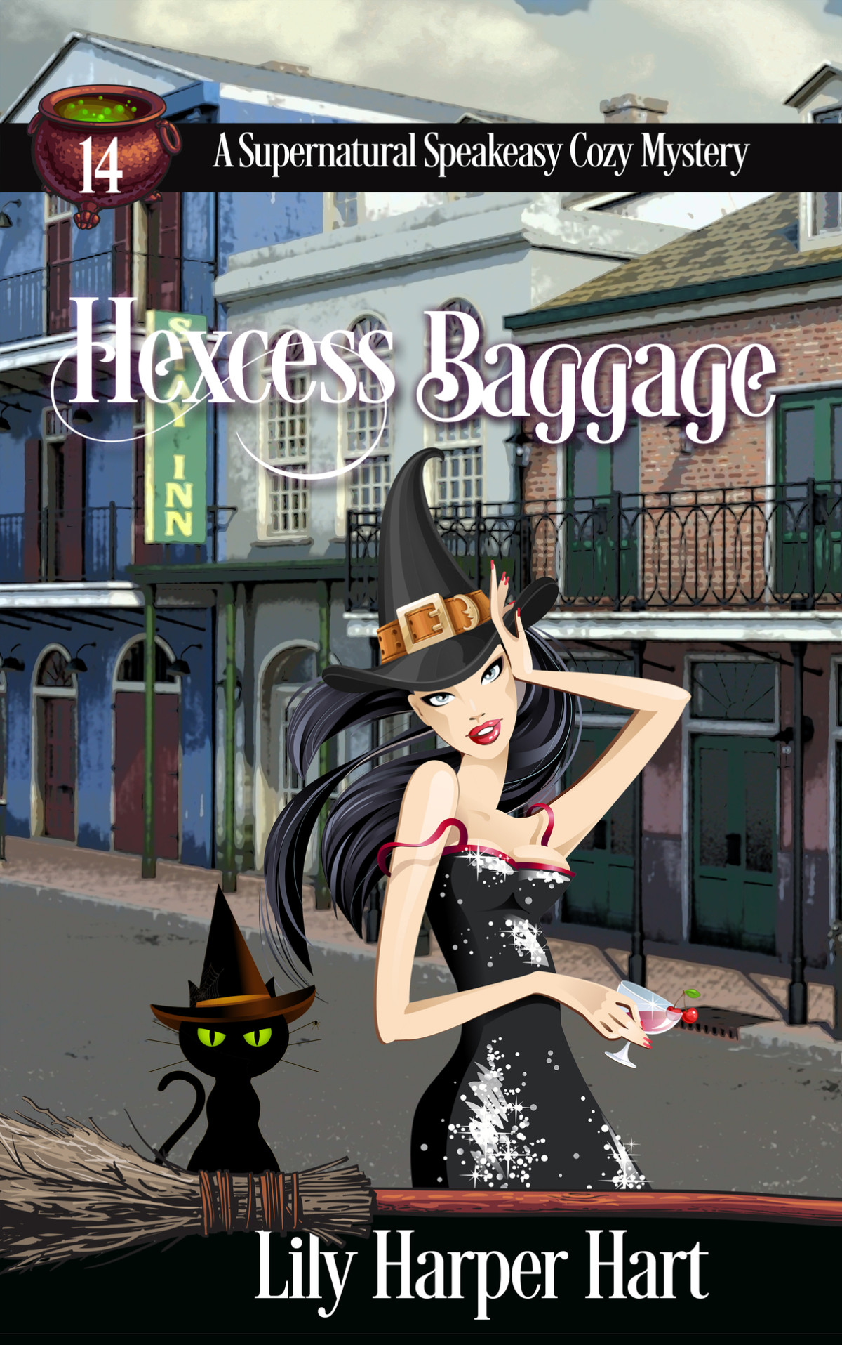 Hexcess Baggage A Supernatural Speakeasy Cozy Mystery Book 14 Lily Harper Hart