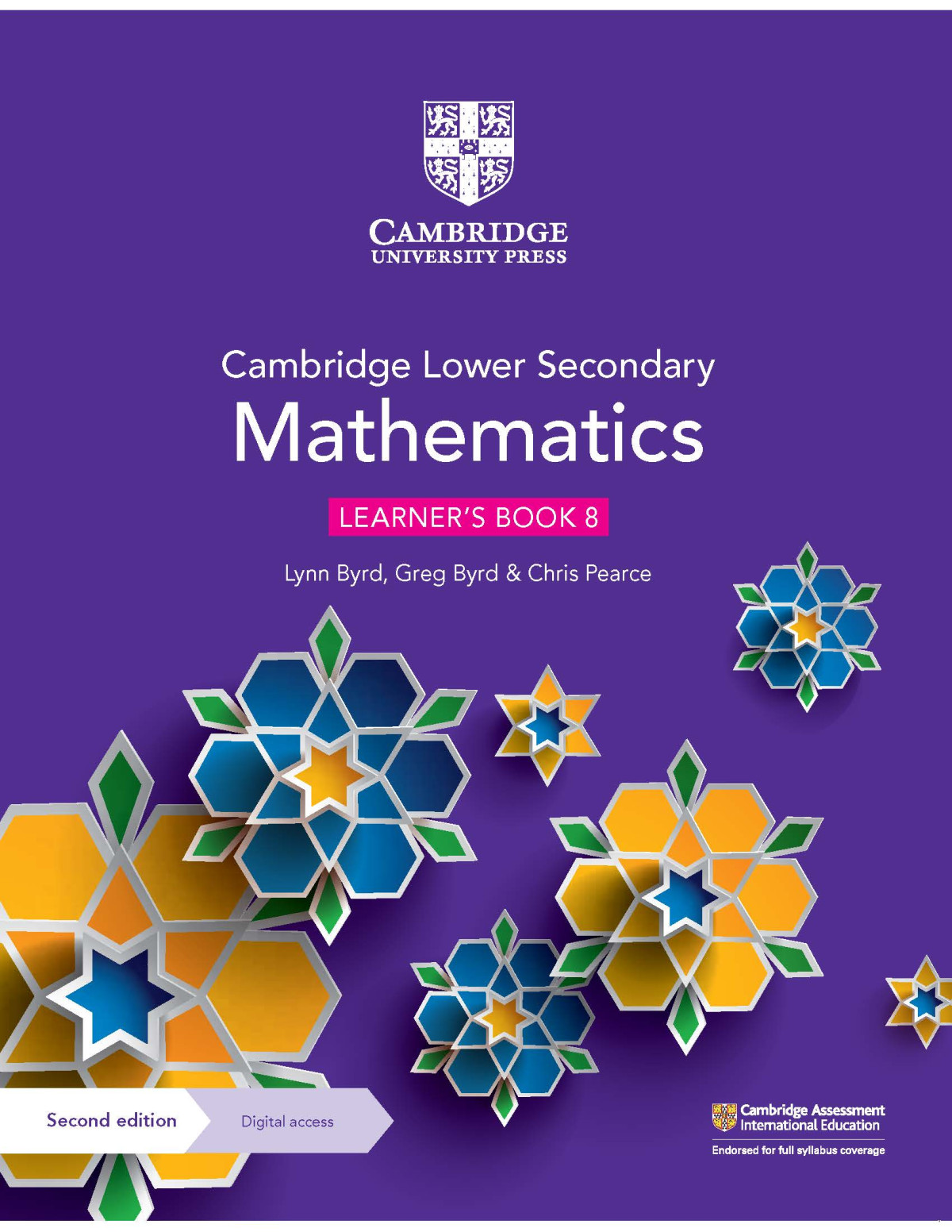 Cambridge Lower Secondary Mathematics Learners Book 8 Cambridge Lower Secondary Maths 2nd Edition Lynn Byrd