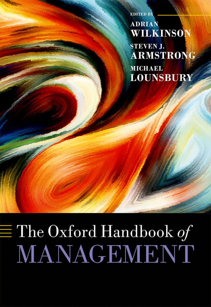 The Oxford Handbook Of Management Illustrated Adrian Wilkinson