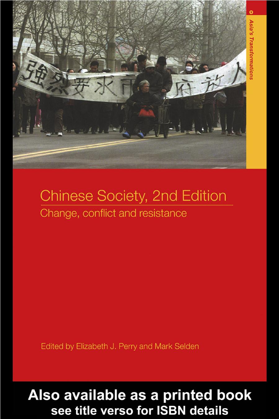 Chinese Society Change Conflict And Resistance 2nd Edition 2nd Edition Elizabeth Jperry