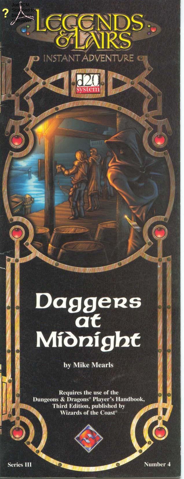 Daggers At Midnight Michael Mearls