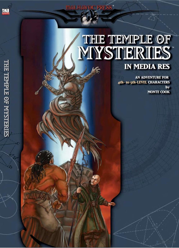 The Temple Of Mysteries In Media Res An Adventure For 4th To 5thlevel Characters Monte Cook