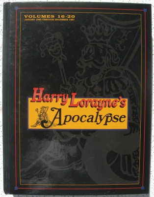 Apocalypse Volumes 1620 January 1993 Through December 1997 Harry Lorayne