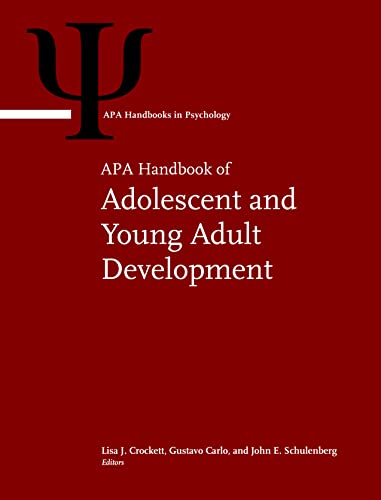 Apa Handbook Of Adolescent And Young Adult Development Volume 1 1st Edition Lisa J Crockett