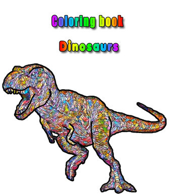 Coloring Book Dinosours Ebrahim Shahin