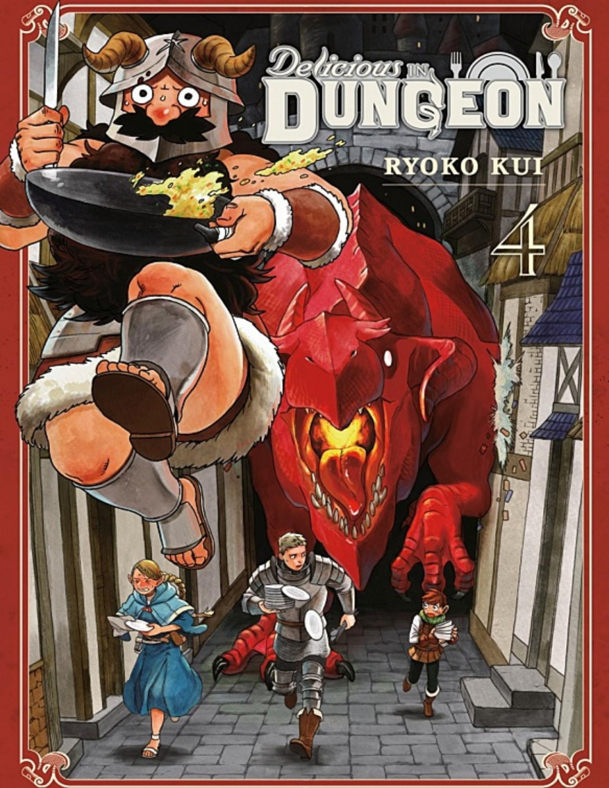 Delicious In Dungeon Volume 4 Ryoko Kui
