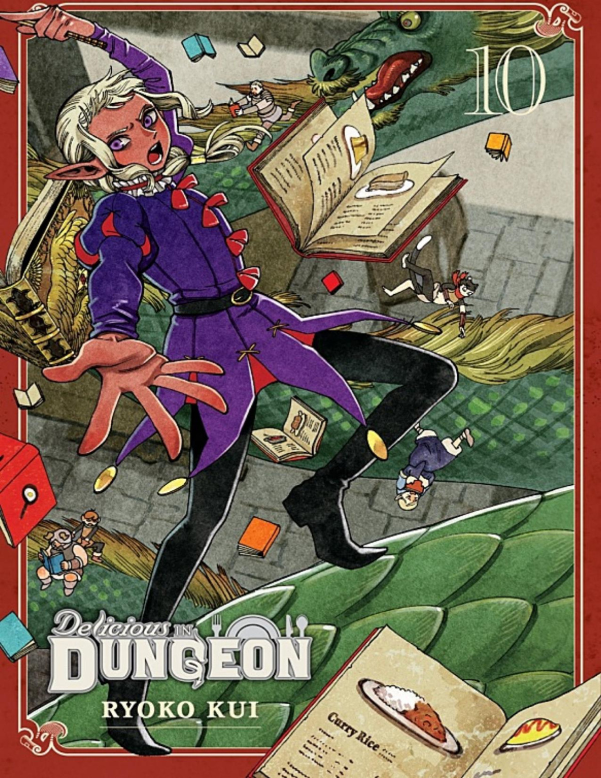 Delicious In Dungeon Volume 10 Ryoko Kui