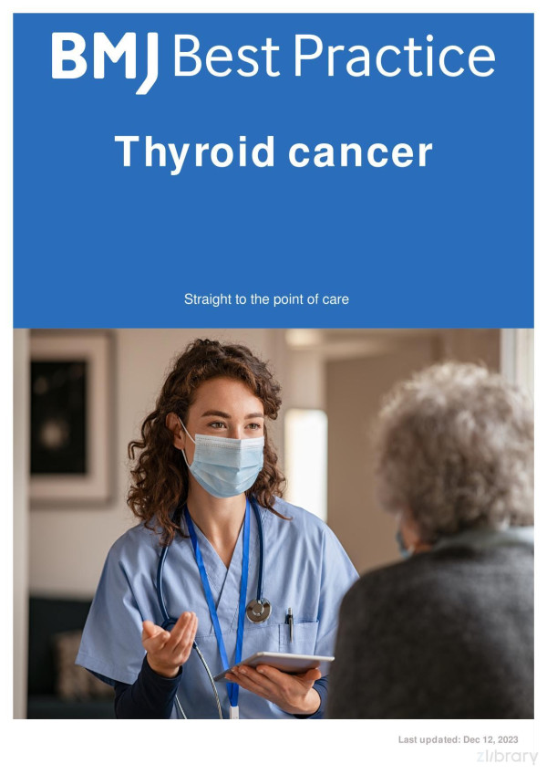 Thyroid Cancer Bmj Best Practice