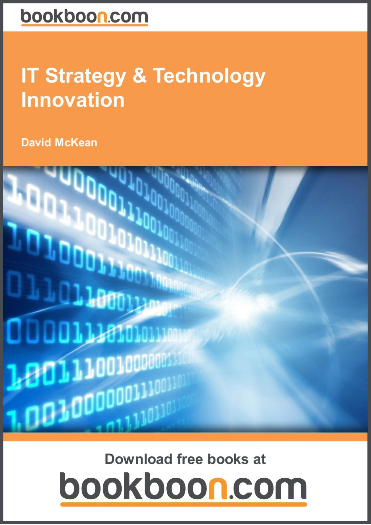 It Strategy Technology Innovation David Mckean