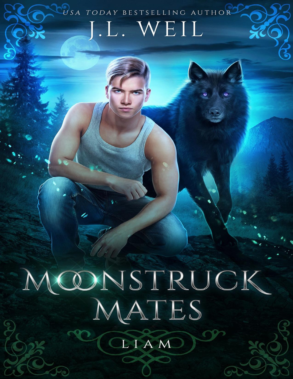 Liam A Wolf Shifter Romance Moonstruck Mates Book 2 Jl Weil