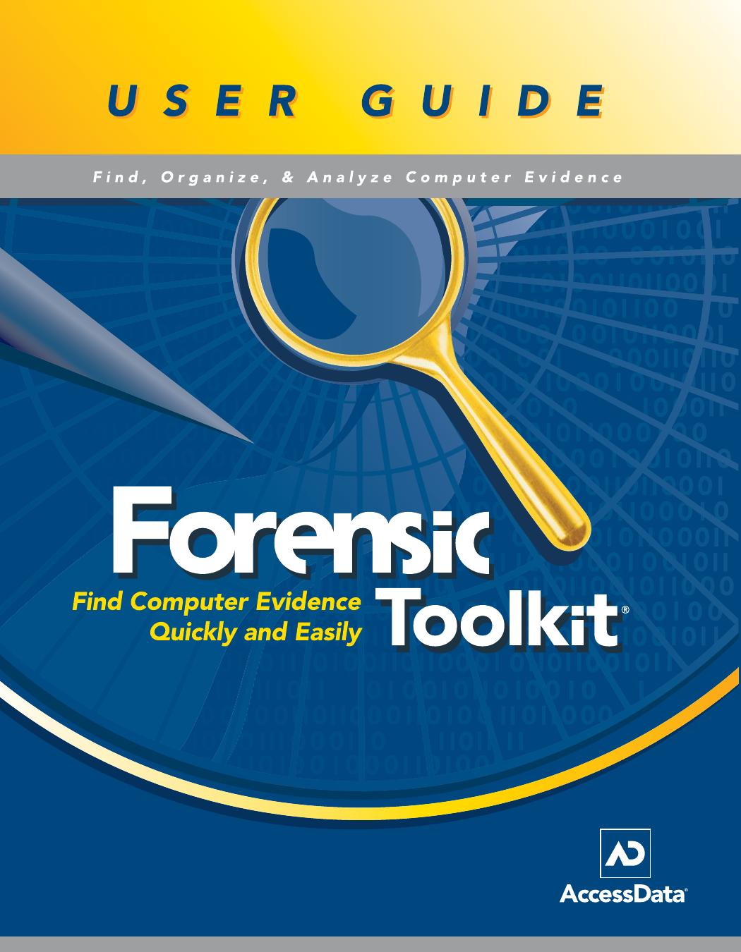 Forensics Toolkit Access Data