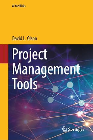 Project Management Tools David L Olson