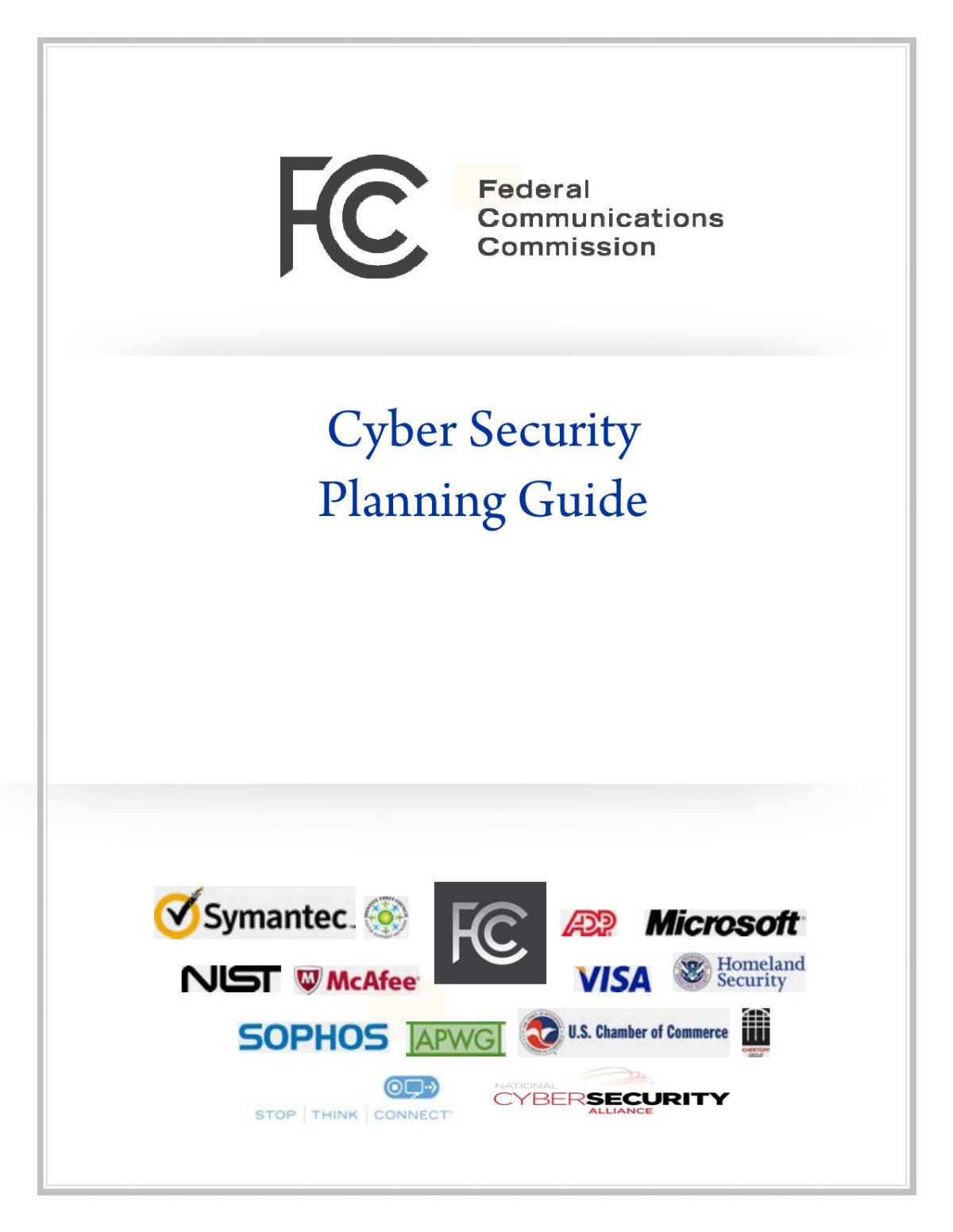 Cyber Security Planning Guide Federal Communications Federal Communications Commission