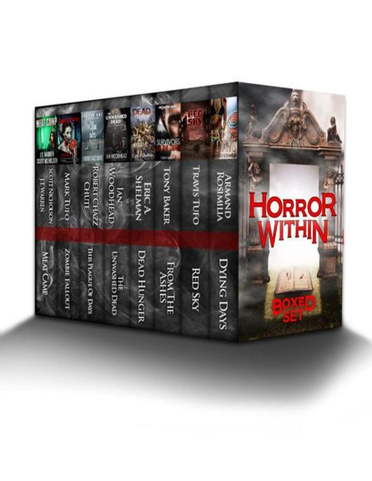 Horror Within 8 Book Boxed Set Mark Tufo Scott Nicholson Robert Chazz Chute Ian Woodhead Eric A Shelman Tony Baker Travis Tufo Armand Rosamilia Jt Warren