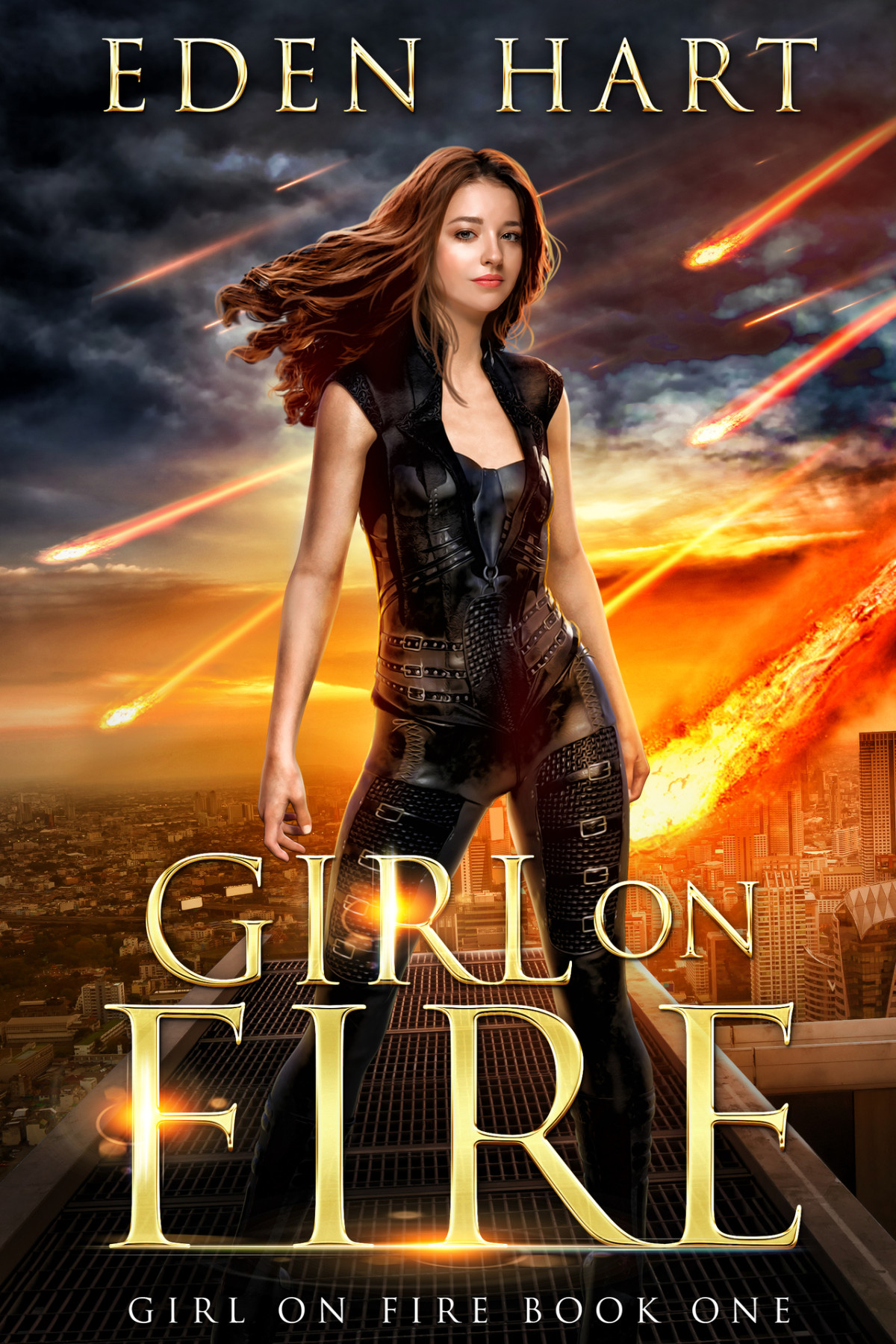 Girl On Fire A Dystopian Scifi Adventure Girl On Fire Book 1 Eden Hart