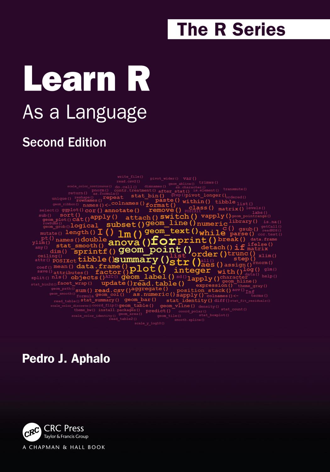 Learn R As A Language 2nd Edition 2nd Pedro J Aphalo