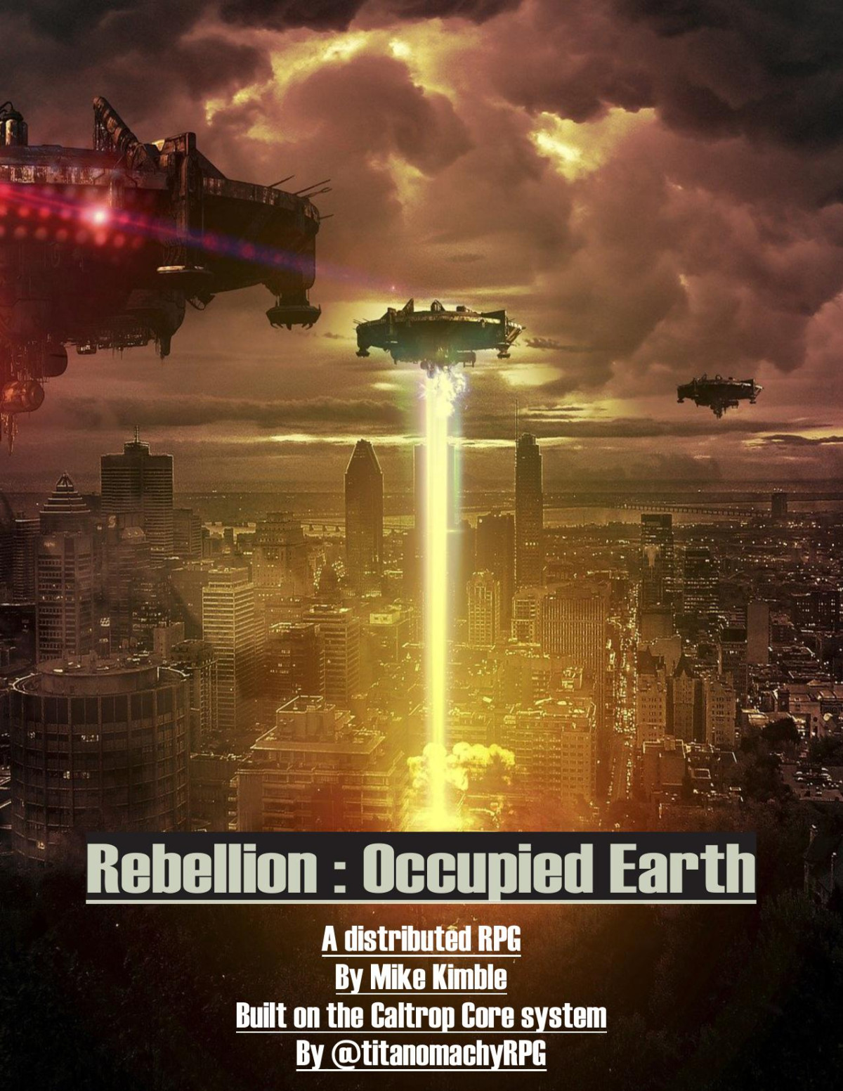 Rebellion Occupied Earth Mike Kimble