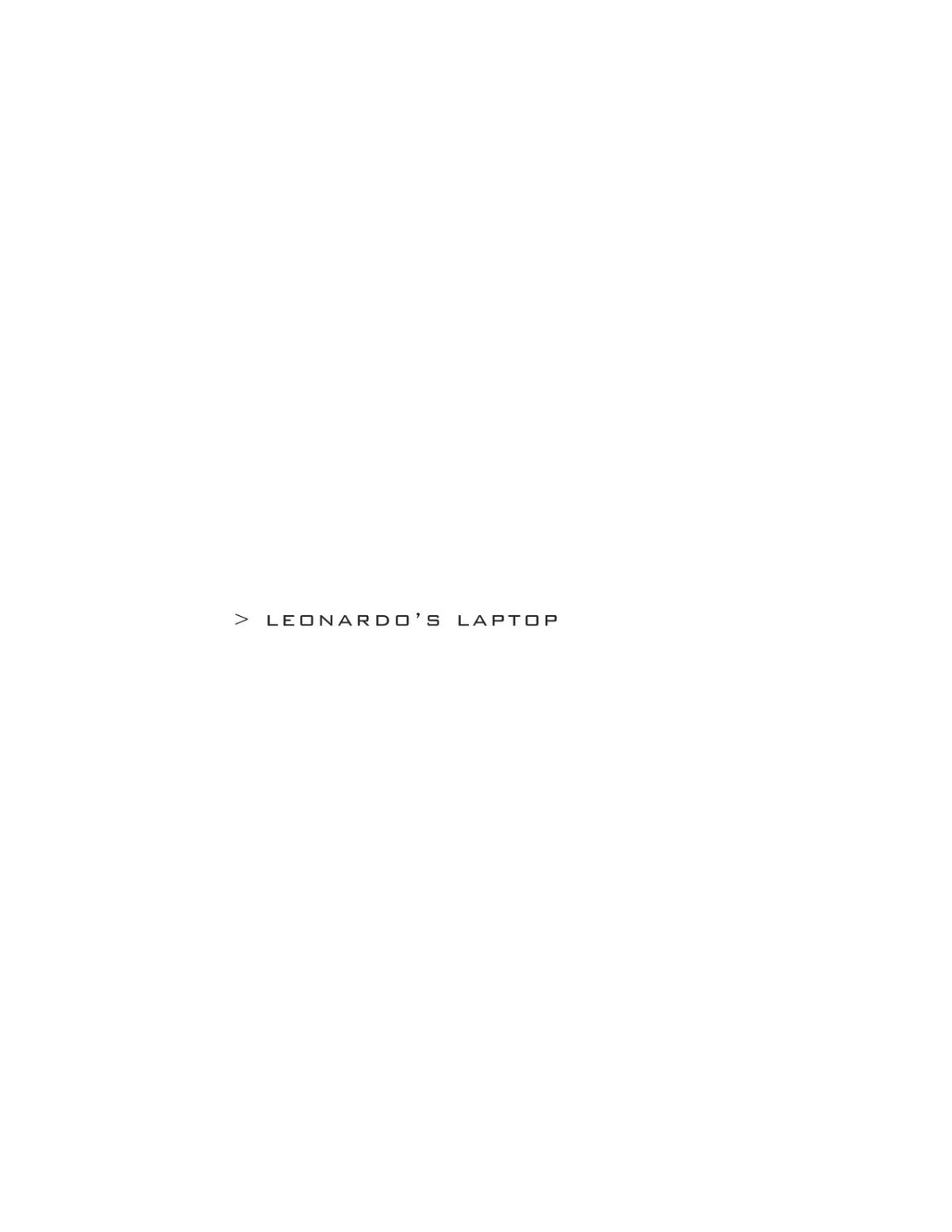 Leonardos Laptop Human Needs And The New Computing Technologies Ben Shneiderman