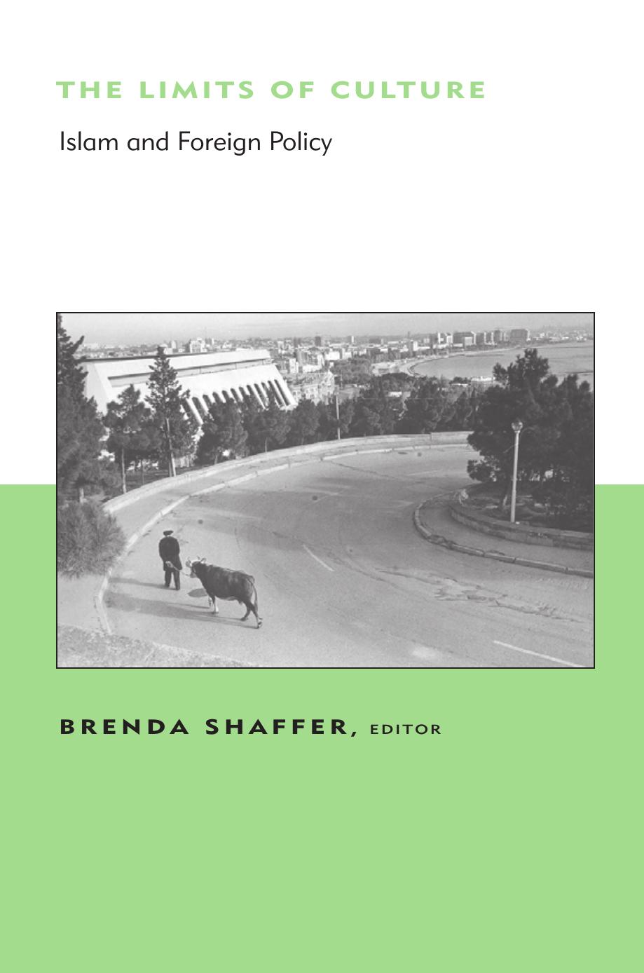Brenda Shaffer The Limits Of Culture Islam Foreign Policy Belfer Center Studies In International Security