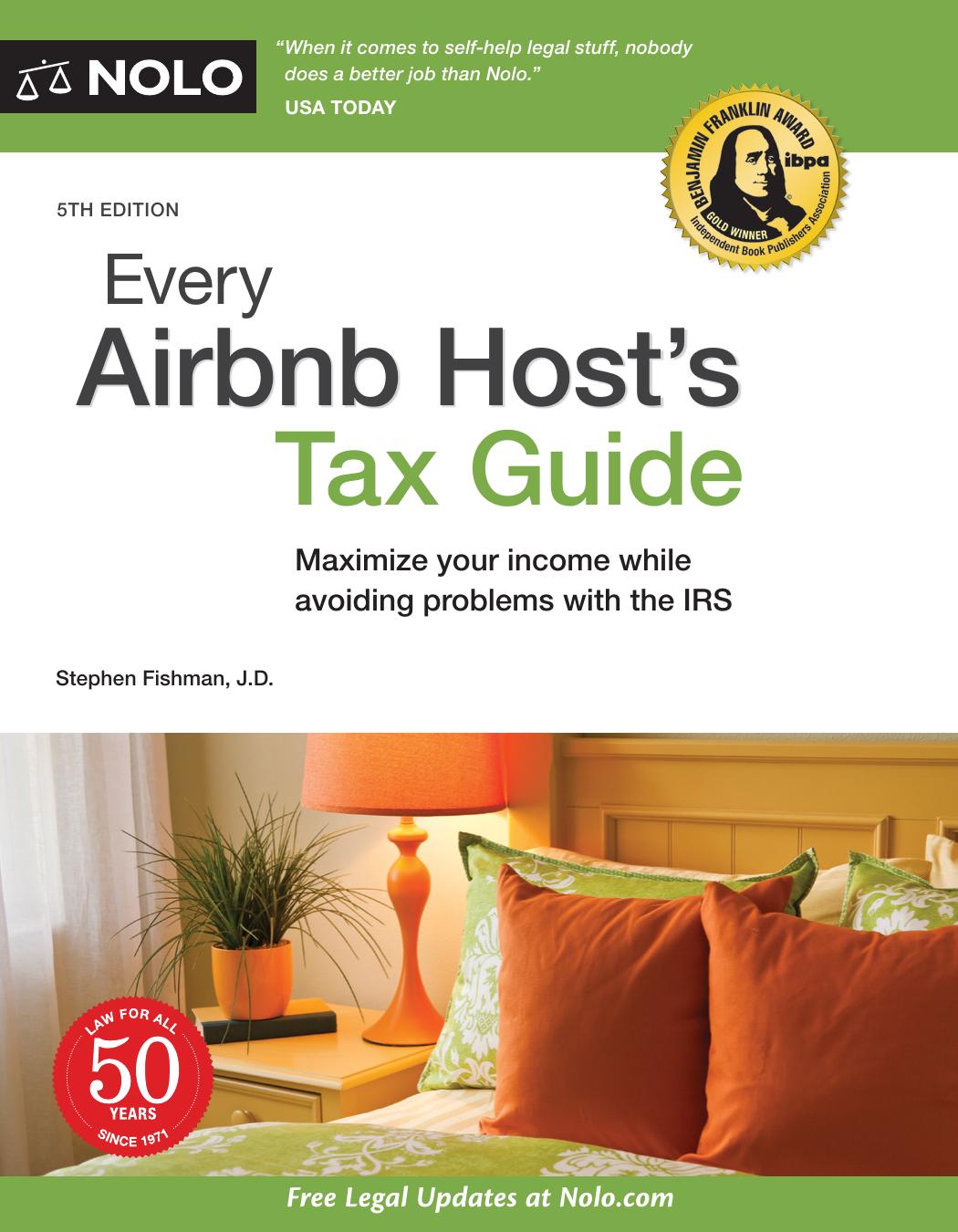 Every Airbnb Hosts Tax Guide Stephen Fishman