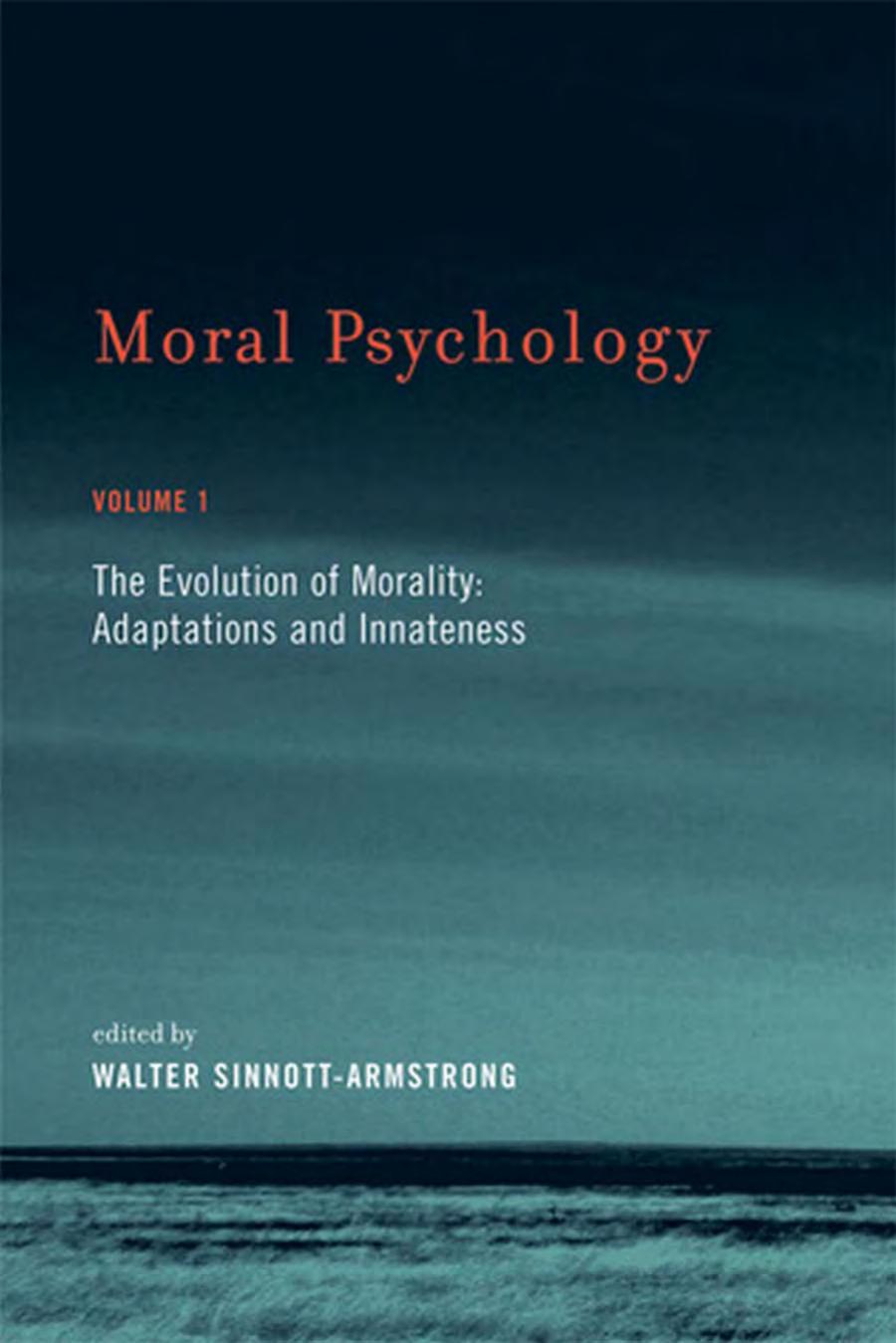 Moral Psychology Volume 1 Contents Contents Igor