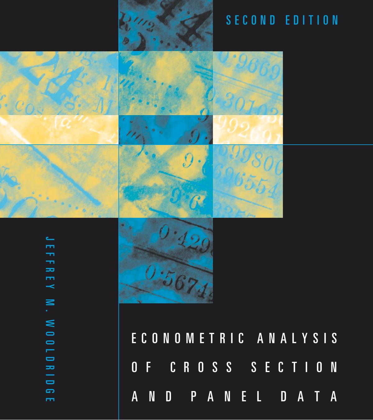 Econometric Analysis Of Cross Section And Panel Data Wooldridge