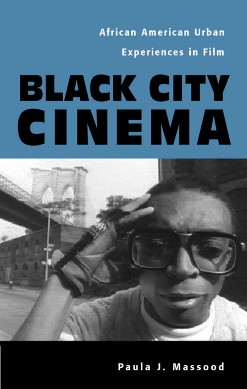 Black City Cinema 1st Edition Paula Massood
