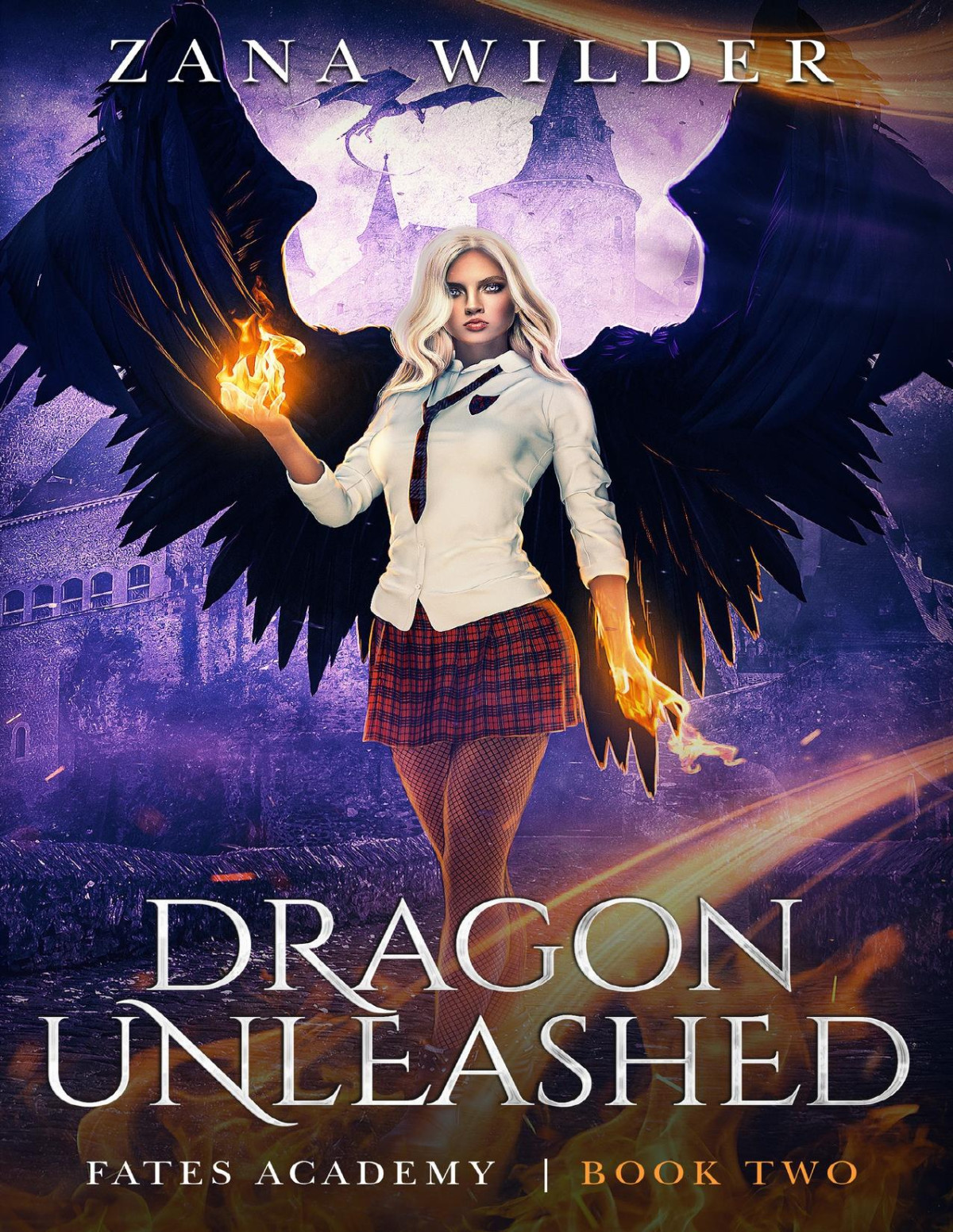 Dragon Unleashed A Paranormal Academy Romance Fates Academy Book Two Zana Wilder