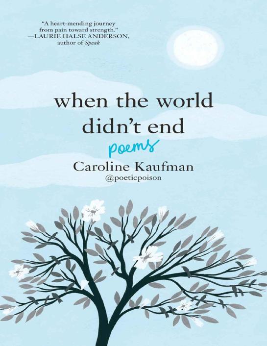 When The World Didnt End Poems Caroline Kaufman