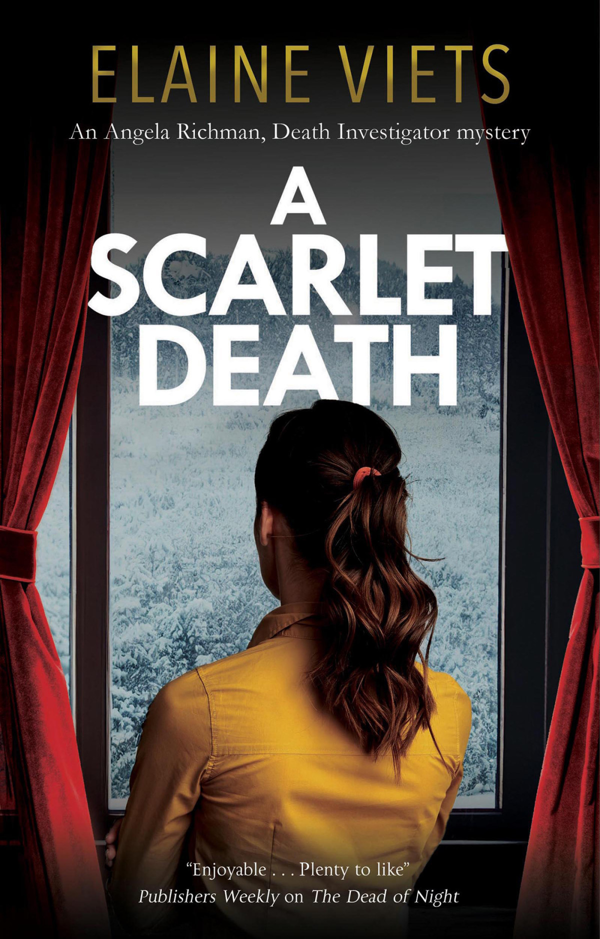 A Scarlet Death Elaine Viets