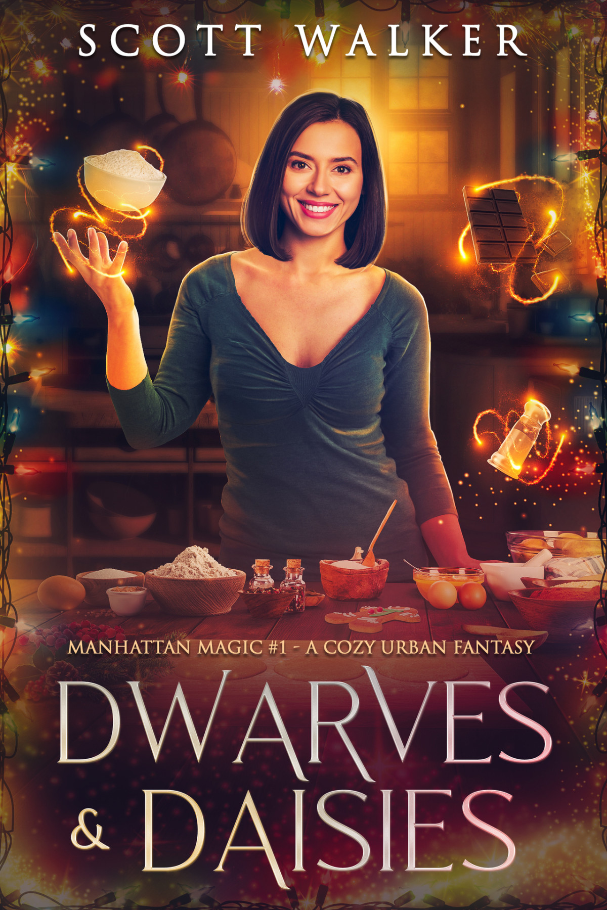 Dwarves Daisies Manhattan Magic 1 A Cozy Urban Fantasy Scott Walker