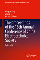 The Proceedings Of The 18th Annual Conference Of China Electrotechnical Society Qingxin Yang