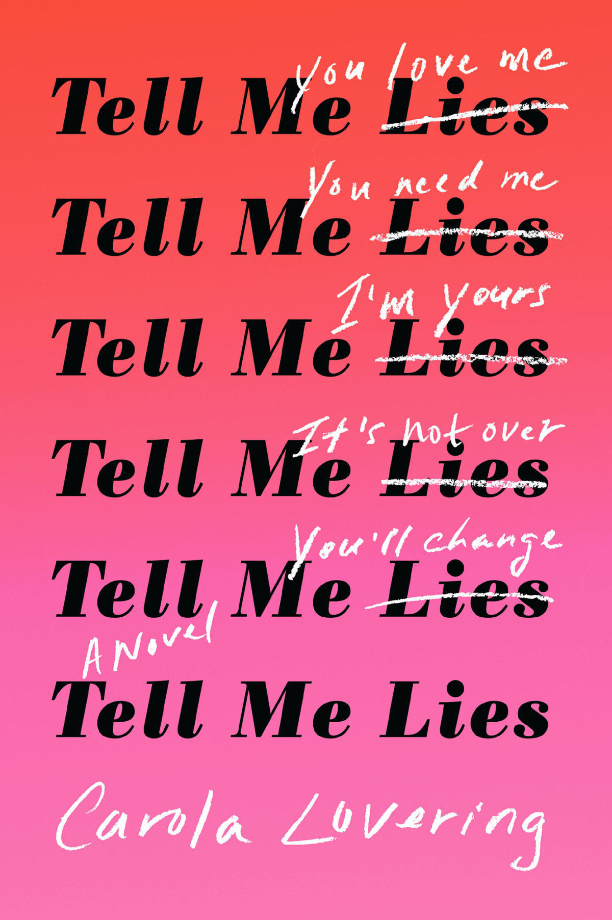 Tell Me Lies A Novel Carola Lovering