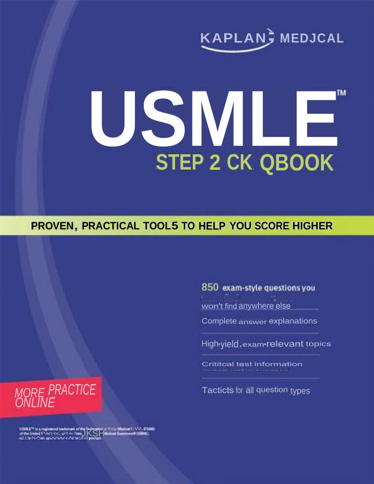 Kaplan Medical Usmle Step 2 Ck Qbook 2008 Kaplan